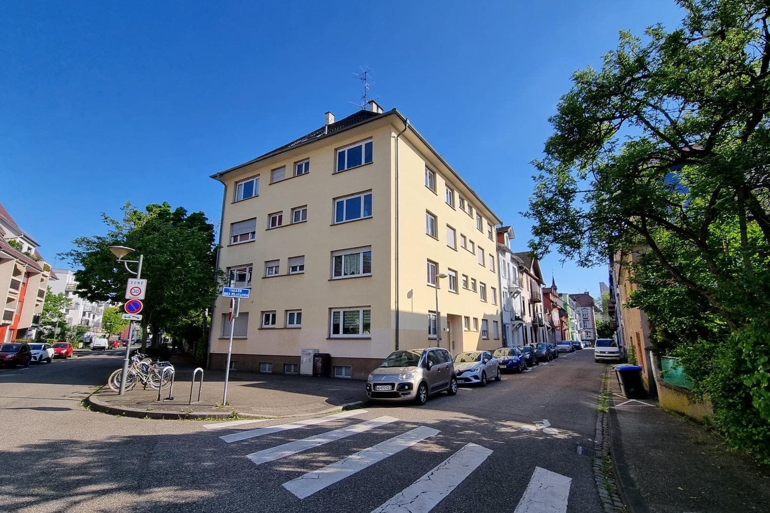 Lot de 3 chambres – 27.52m² carrez / 32.46m² sol – Strasbourg Neudorf